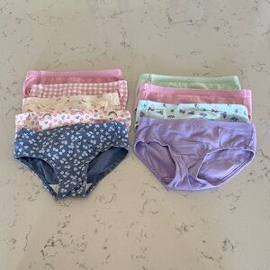 Hanes Toddler Girls' Assorted Cotton Underwear Bundle 2/3T